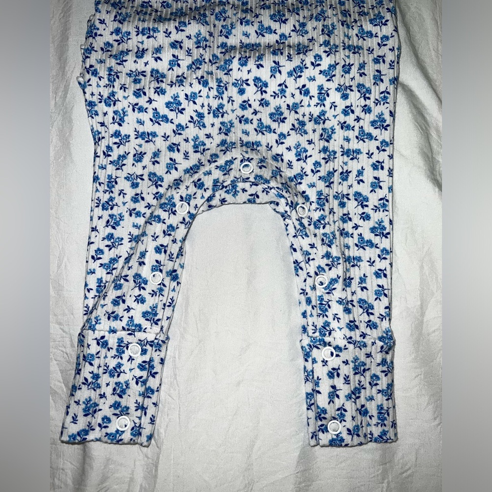 POSH PEANUT RUFFLED CAP SLEEVE ROMPER 6/9M - Picture 5 of 5